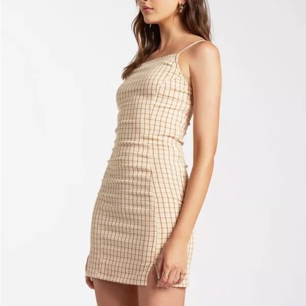 Billabong plaid dress